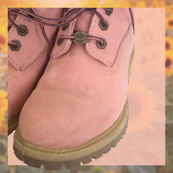 Pink Timberland Earthkeepers Boots w/ Anti-Fatigue - Picture 4 of 4